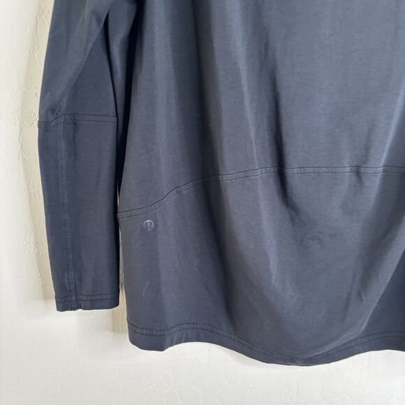 Lululemon Back in Action Long Sleeve Black - Picture 3 of 5